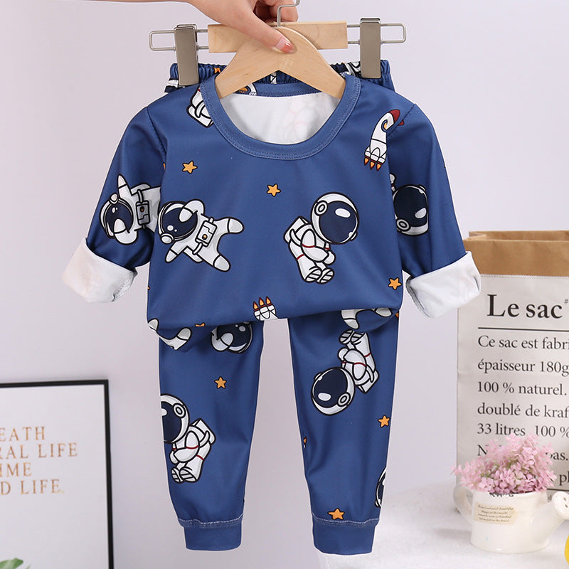 Navy Blue Astro Sleep Set