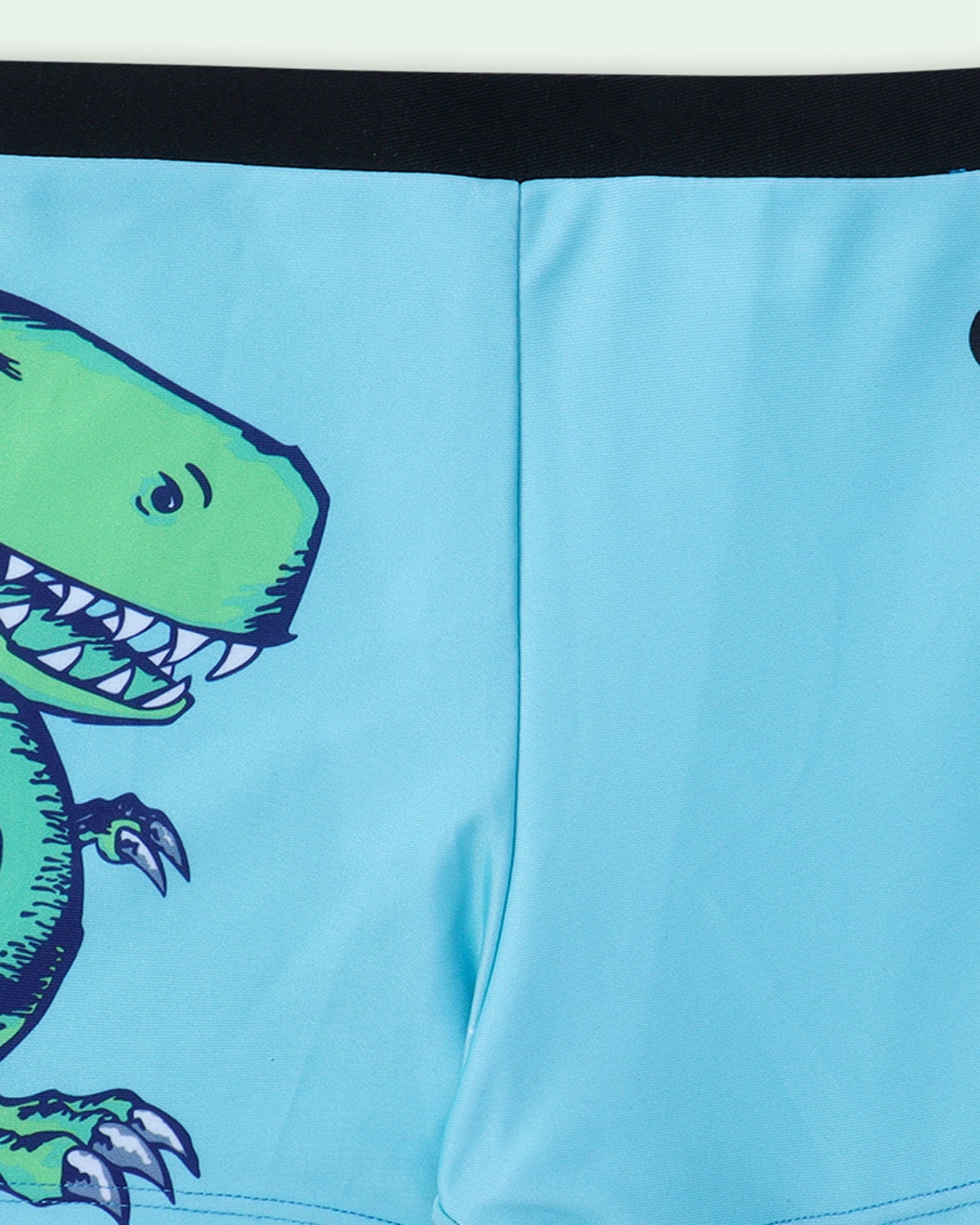 3D Dino Trunk Swim Set- Light Blue