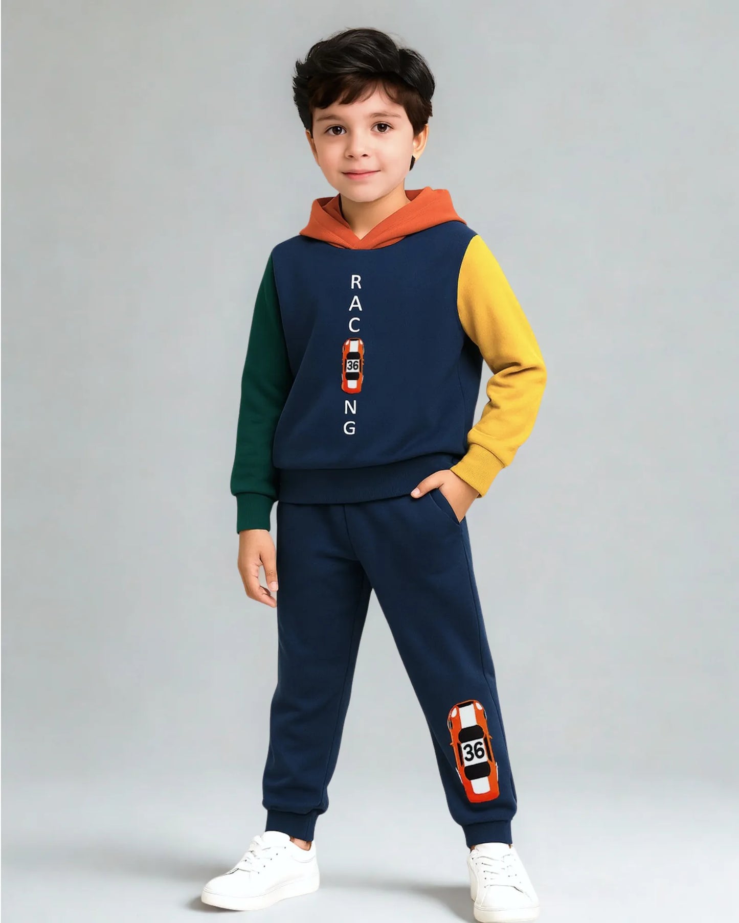 Turbo Racer Winter Hoodie Sweatshirt Set