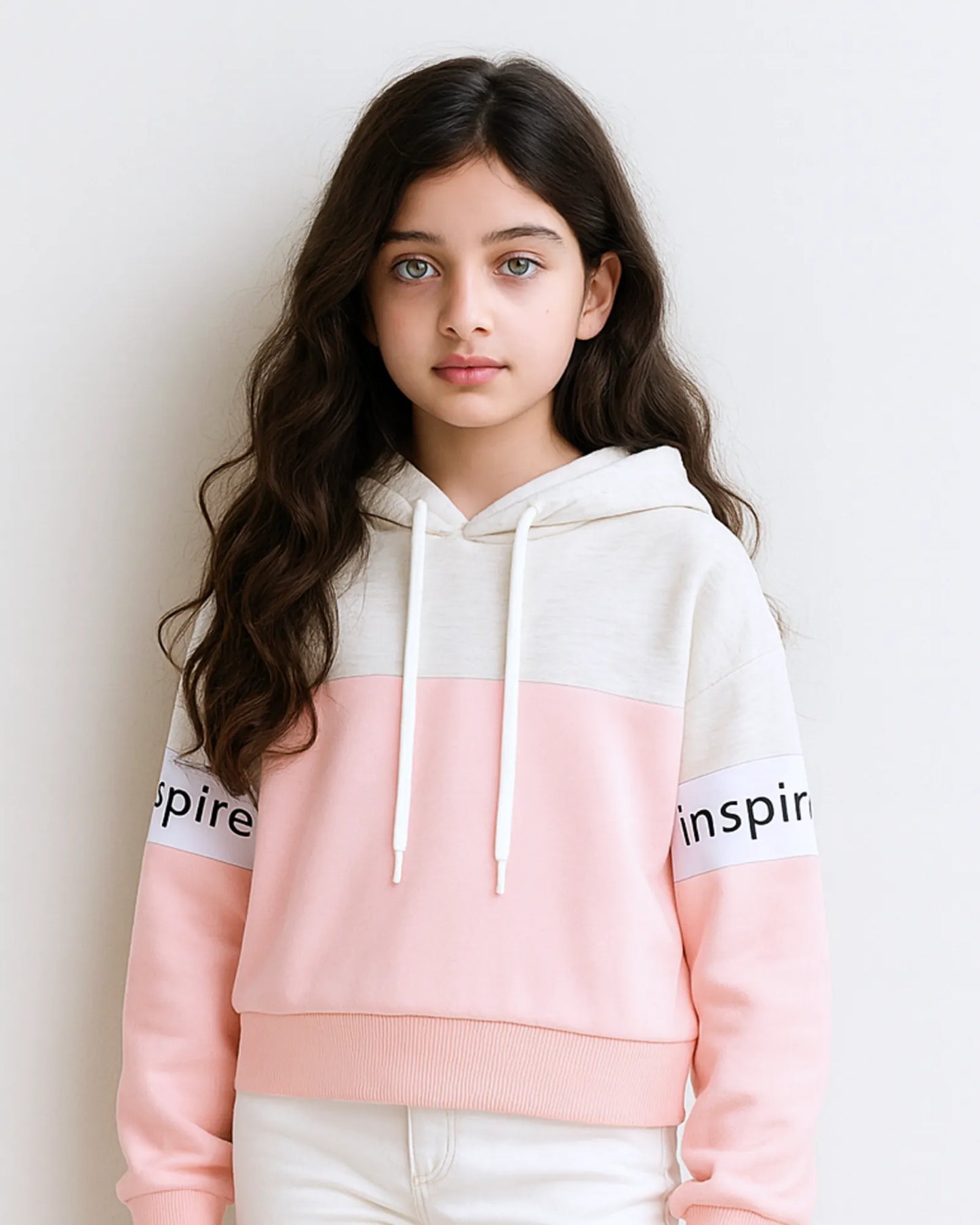Soft Glow Inspire Hoodie Winter Sweatshirt