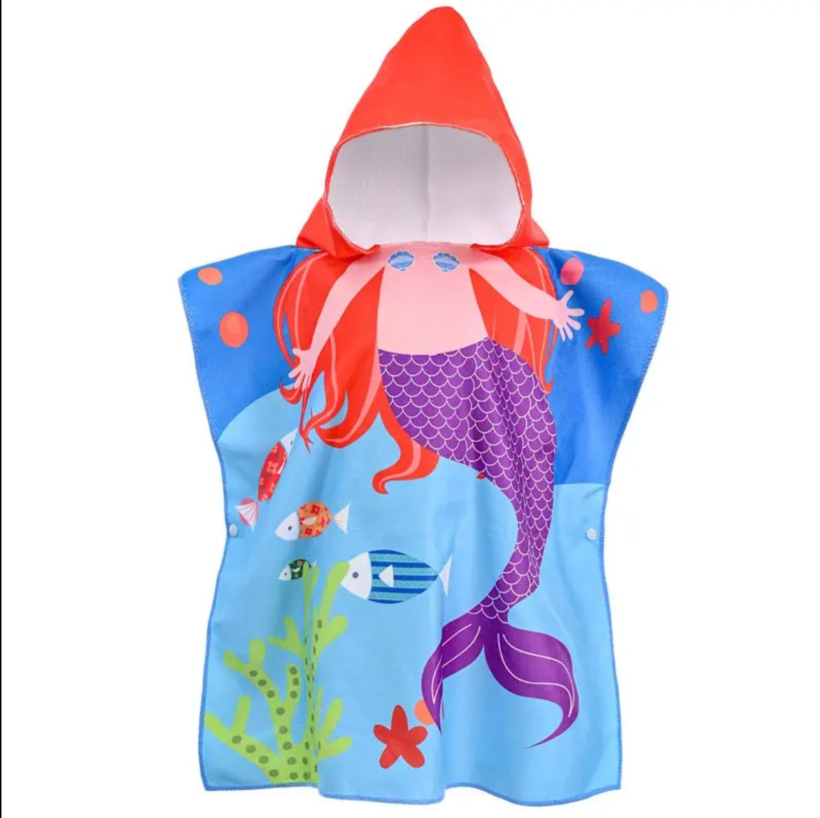 Sea Mermaid Hooded Towel