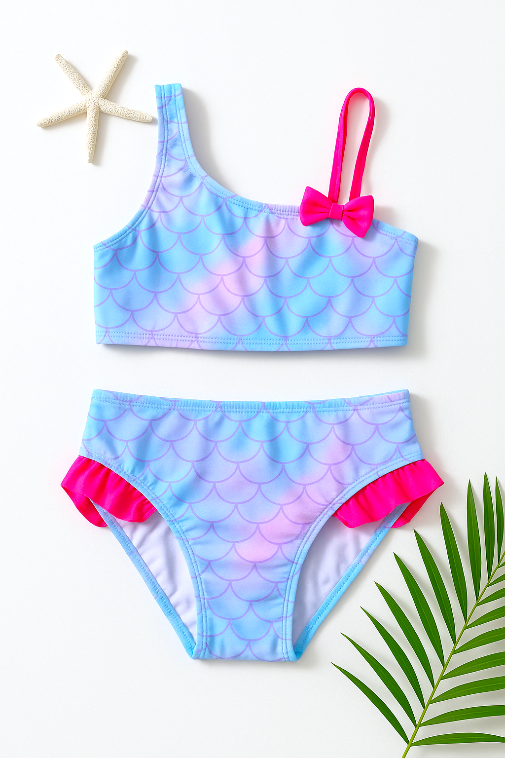 Mystic Fin Splash Swimsuit Set