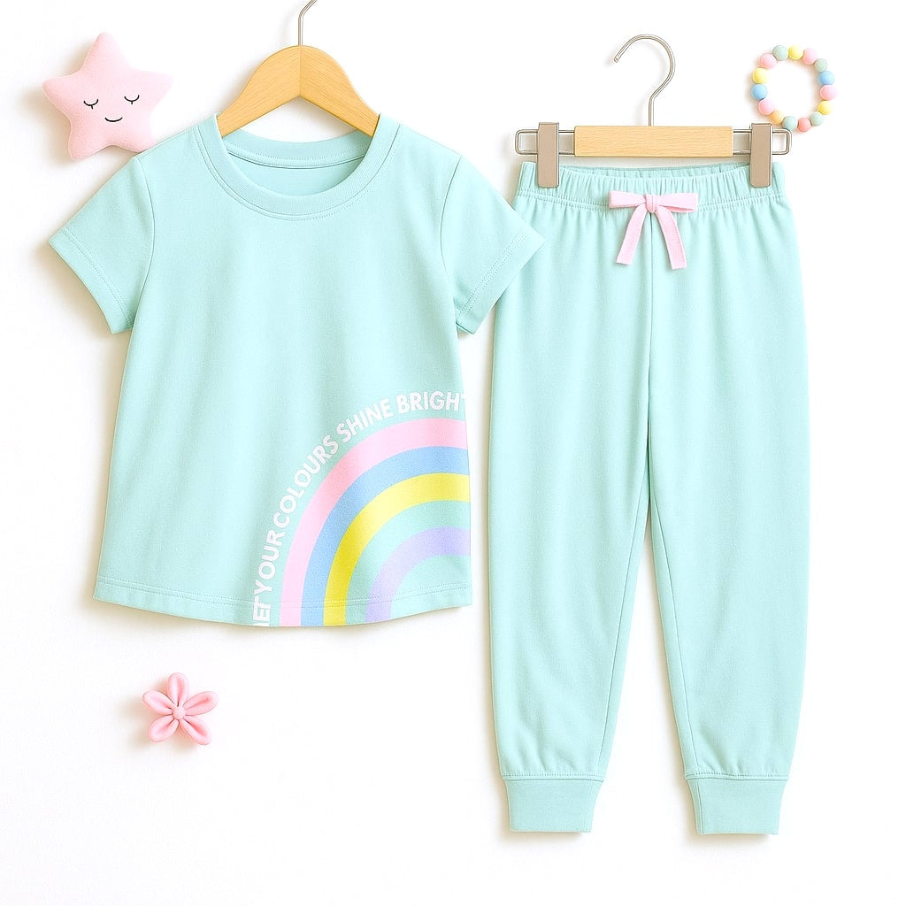 Rainbow Bloom Nightsuit