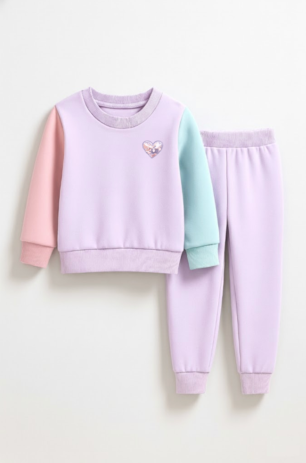 Dreamland Heart Winter Sweatshirt Set