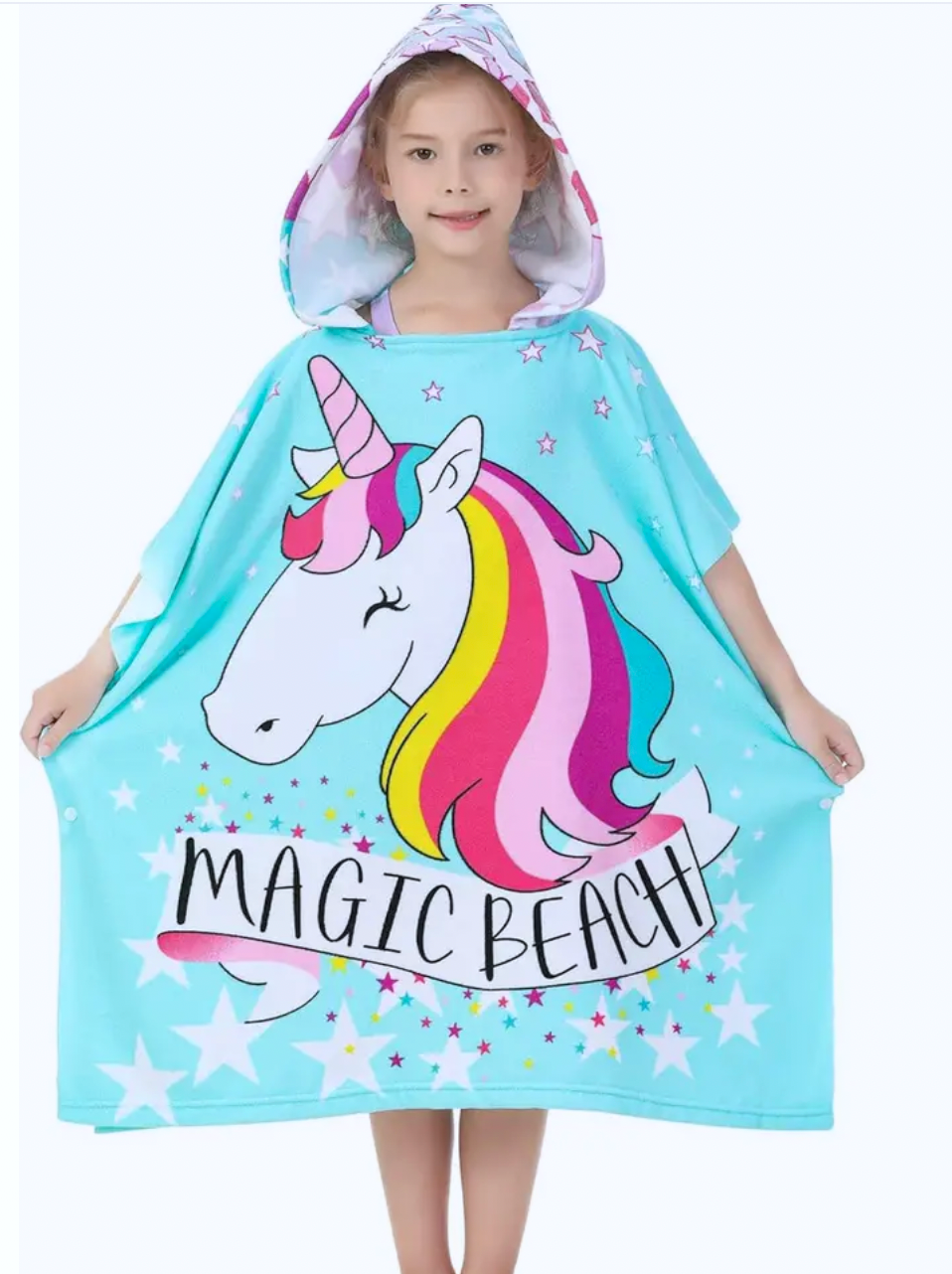 Magic Unicorn Hooded Towel