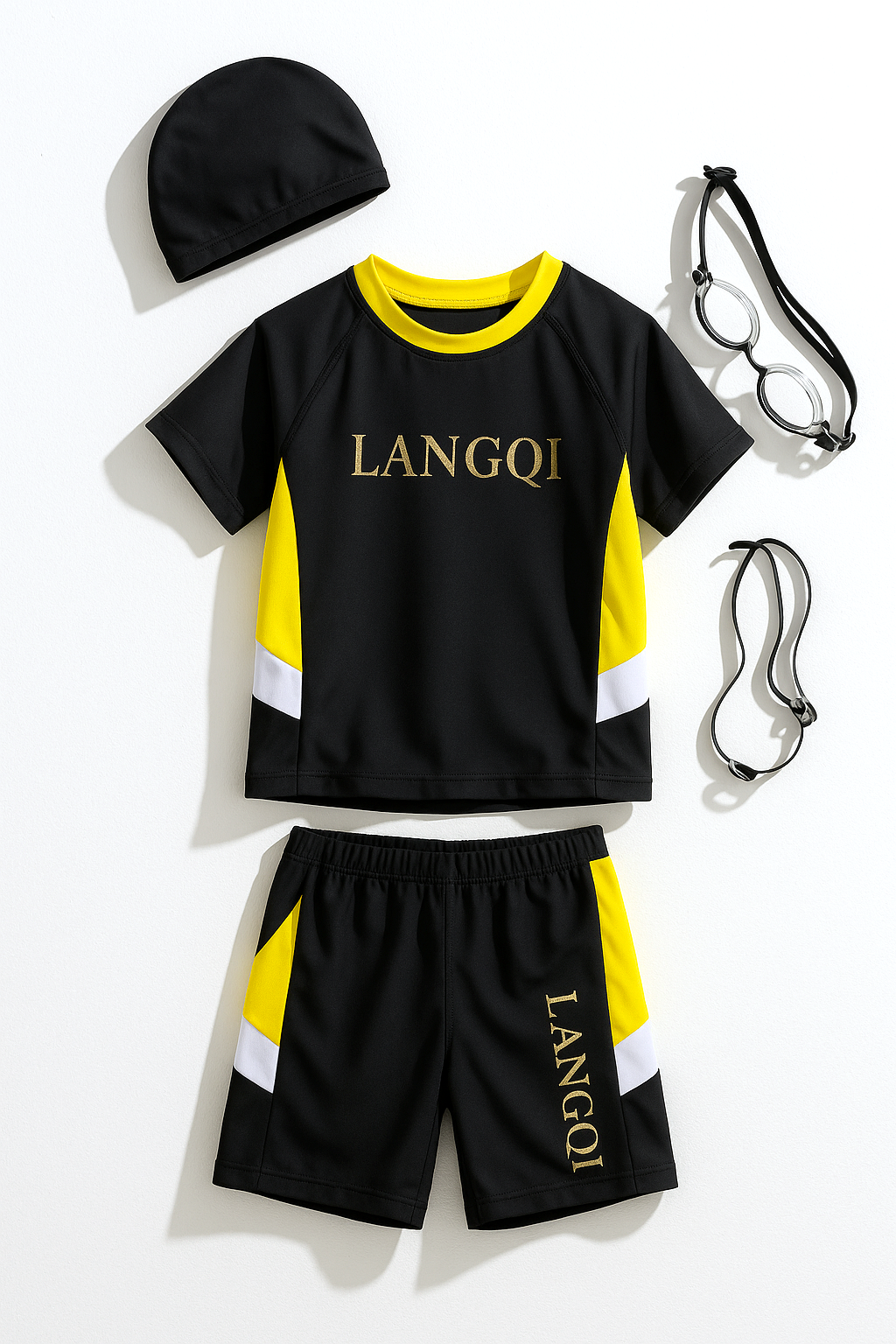 Black Bolt Sport Swim Set