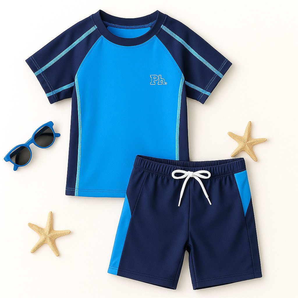 Blue Charge Sport SwimSuit