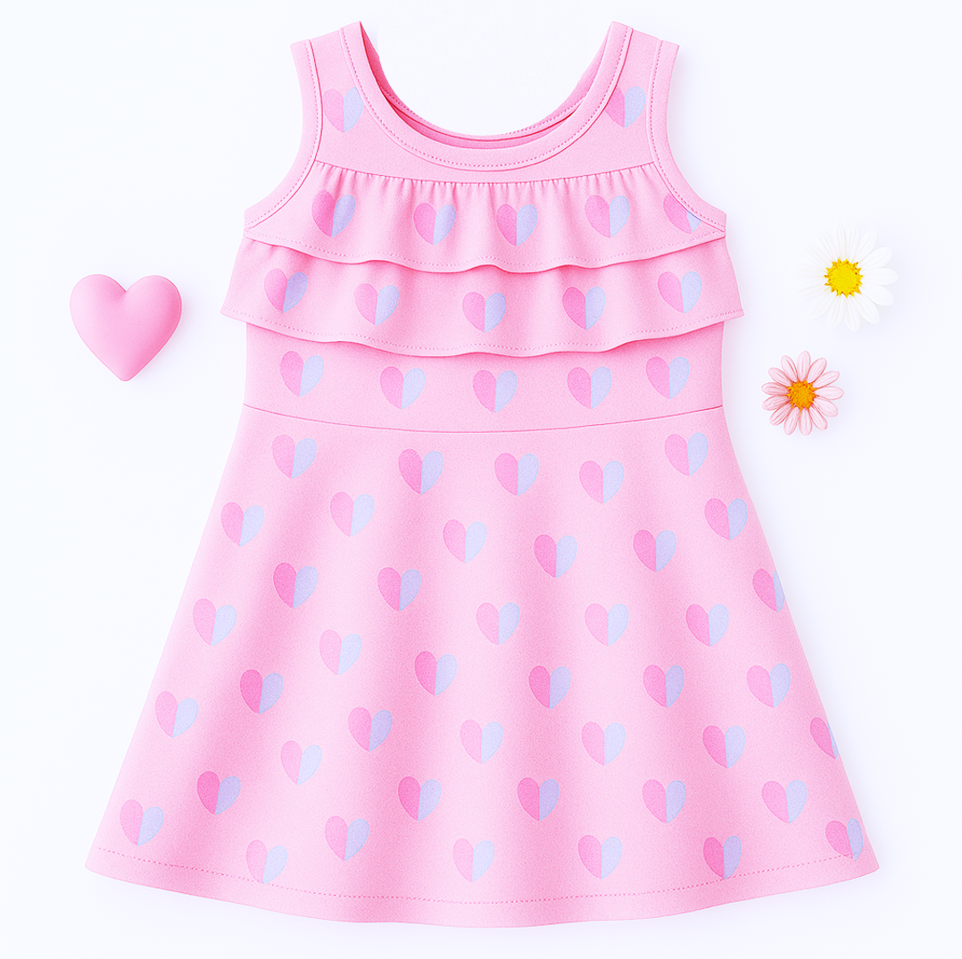 Pink Breeze Swim Dress