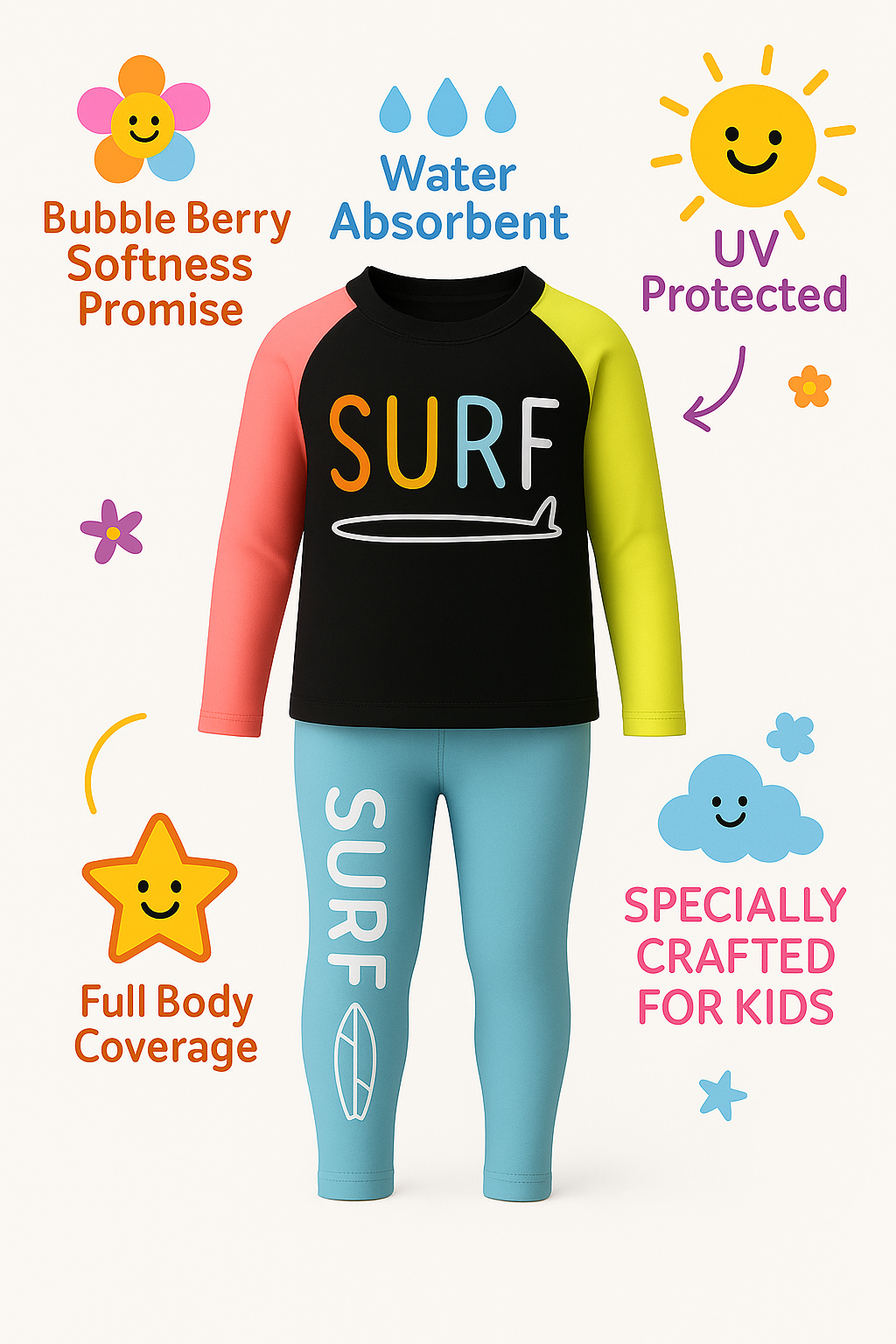 Surf Squad Colorpop Swimsuit