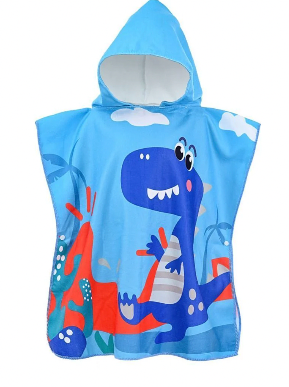 Happy Dino Hooded Towel