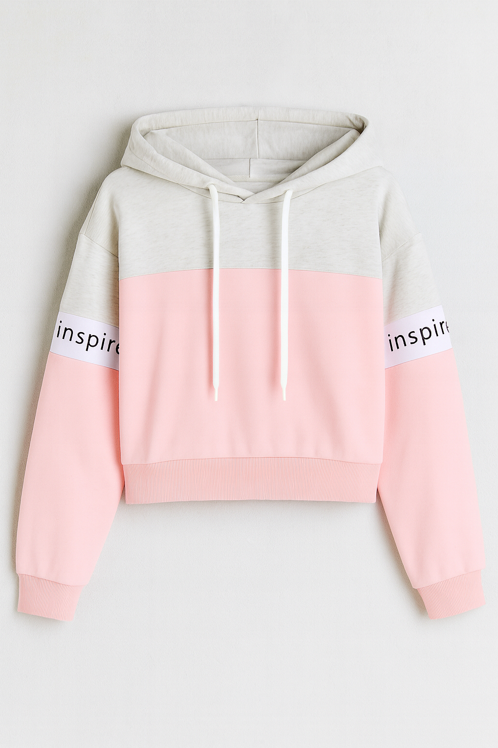 Soft Glow Inspire Hoodie Winter Sweatshirt