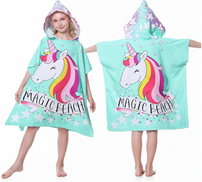 Magic Unicorn Hooded Towel