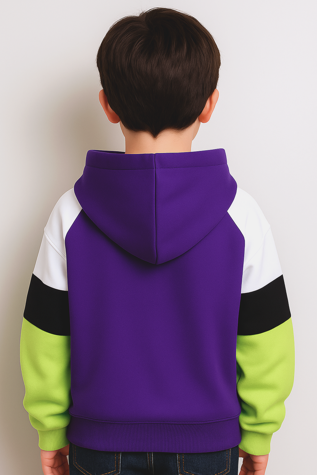 Urban Explorer Colourblock  Winter Hoodie Sweatshirt