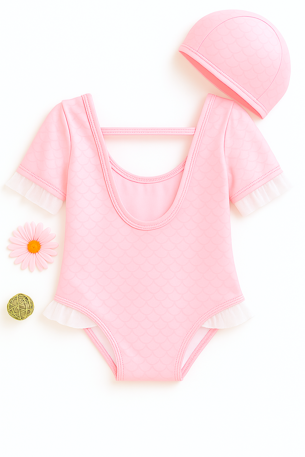 Pink Stardust Poolwear