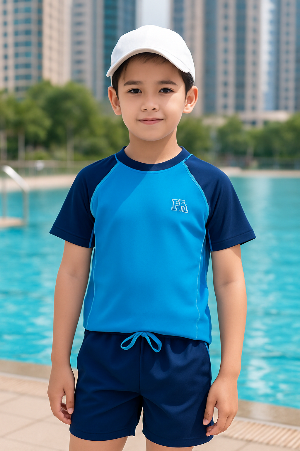 Blue Charge Sport SwimSuit