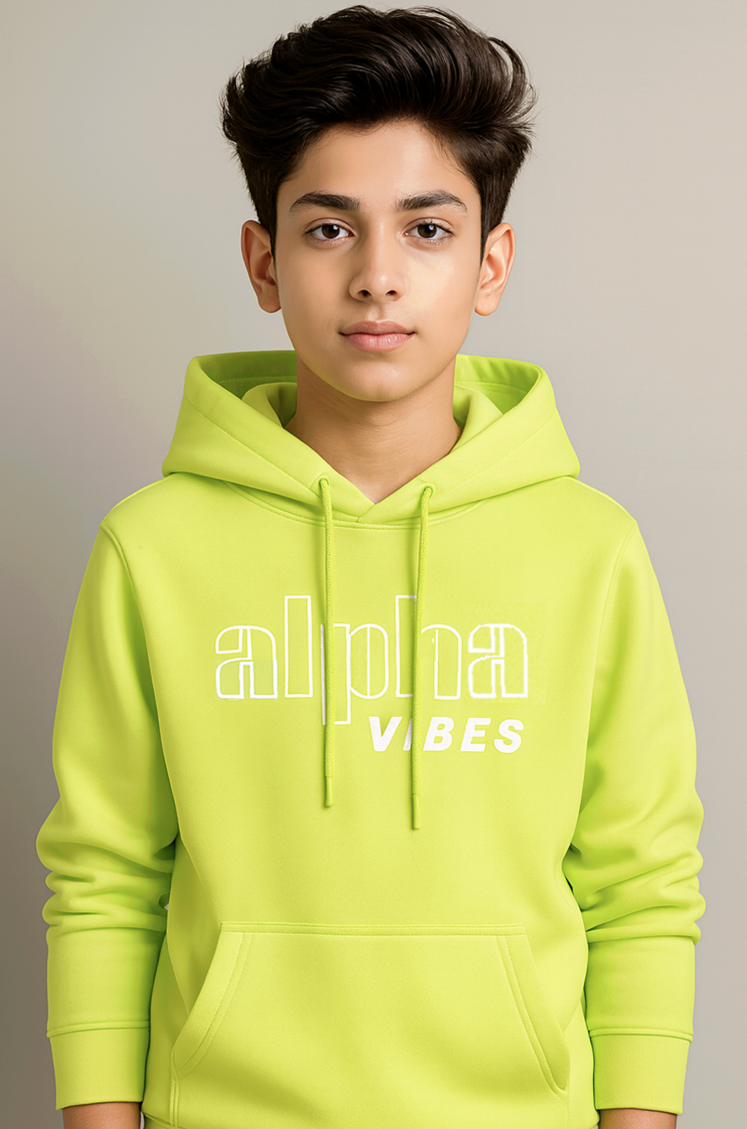 Chill Hours Alpha Vibes Winter Hoodie Sweatshirt