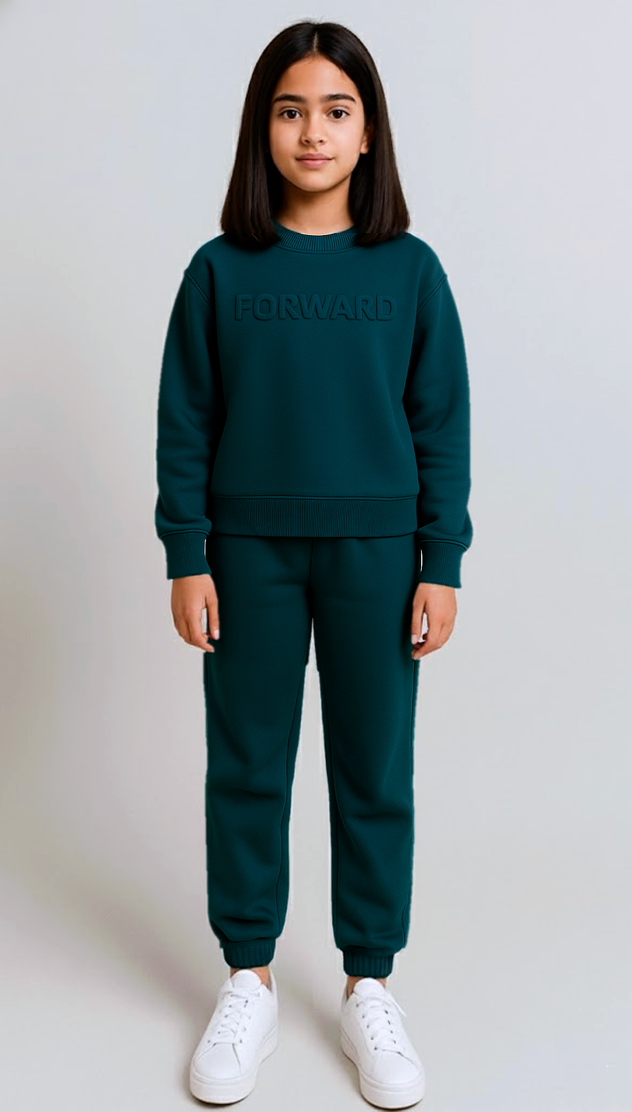 Forward Mode Winter Sweatshirt Co-ord  Set
