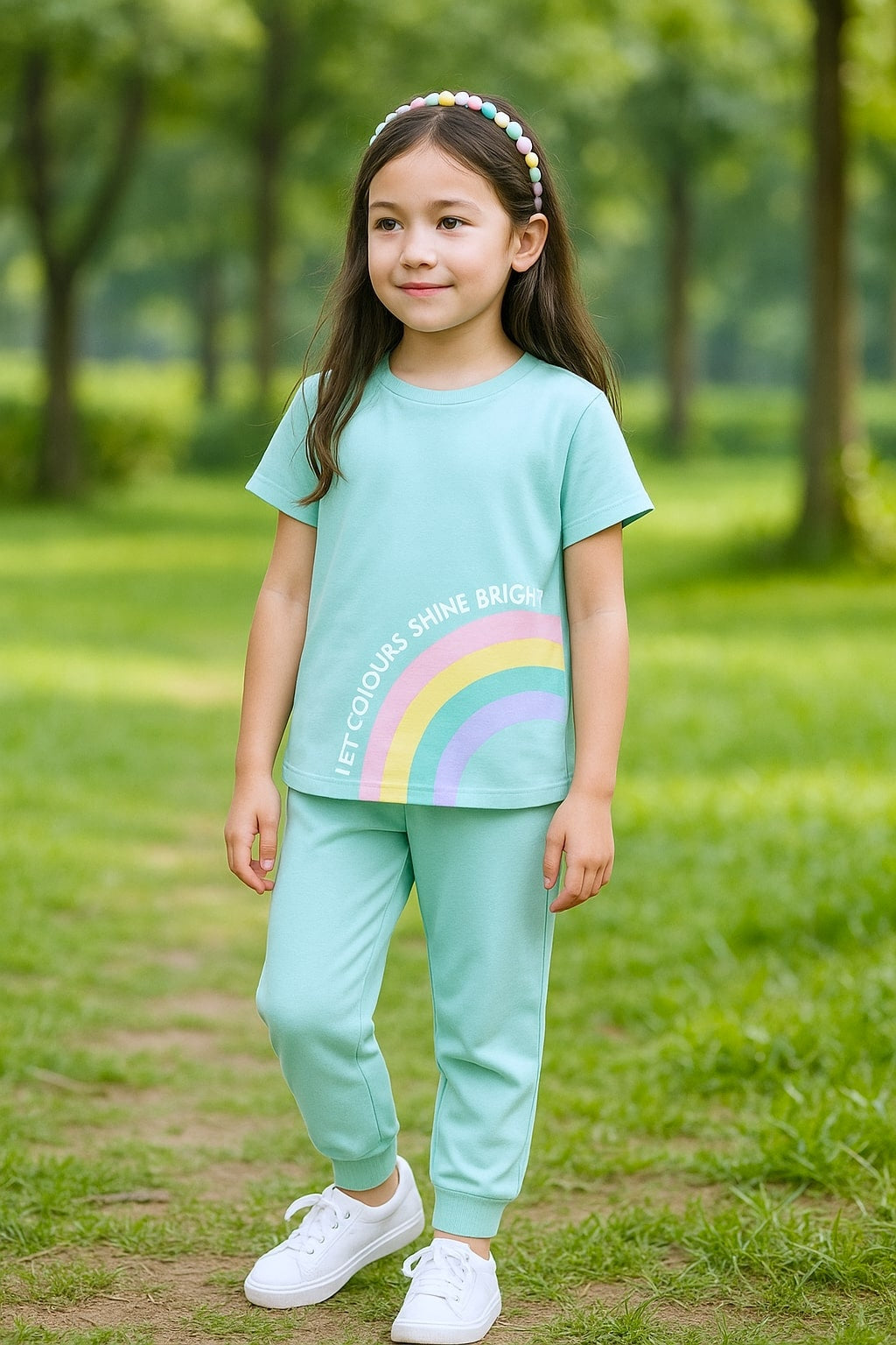 Rainbow Bloom Nightsuit
