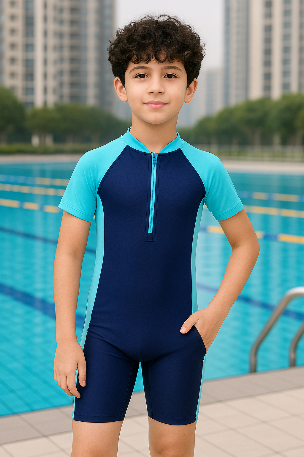 BlueVolt Zip Swimsuit