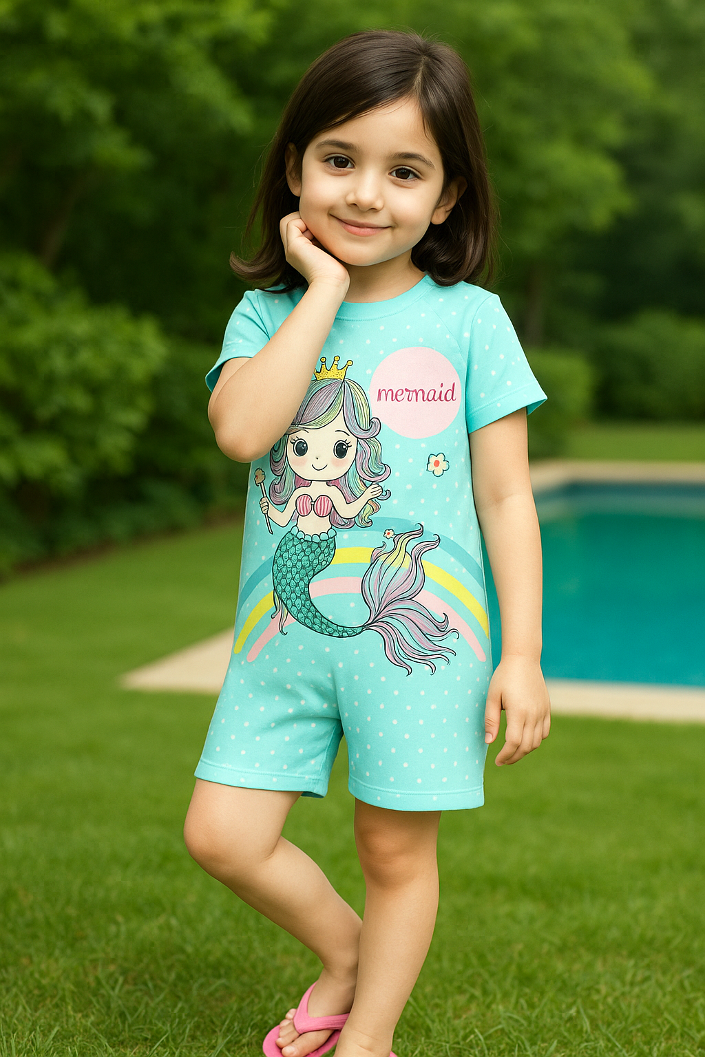 Mini Mermaid Lagoon Swim Suit