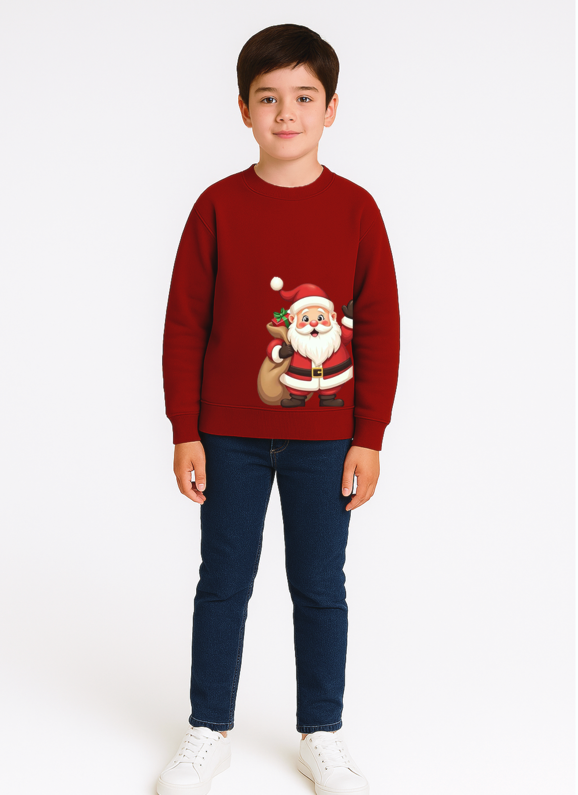 Santa Joy Christmas Winter Sweatshirt