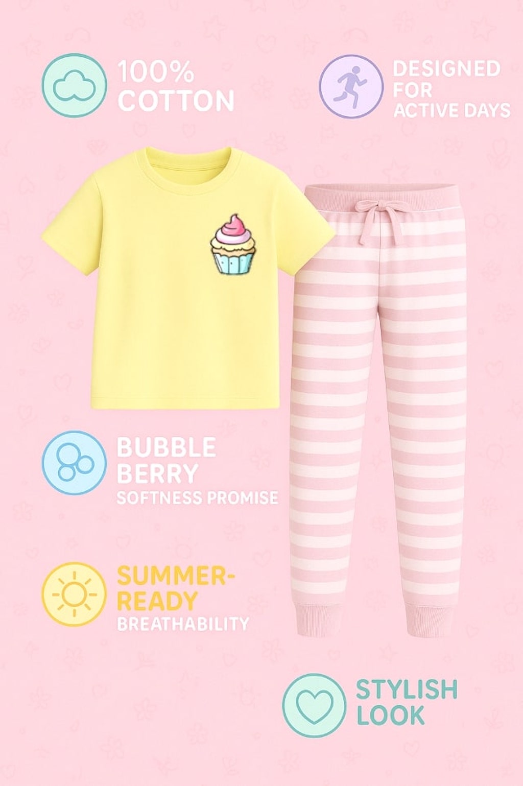 Cupcake Clouds Co-ord Set