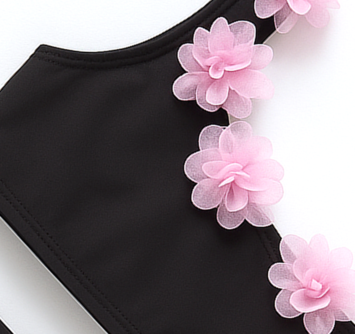 Chic Petal Wave Bikini Swimsuit