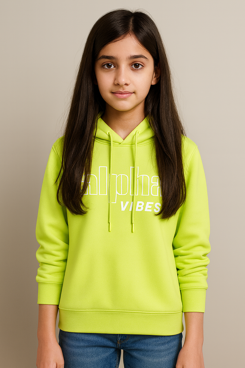 Chill Hours Alpha Vibes Winter Hoodie Sweatshirt