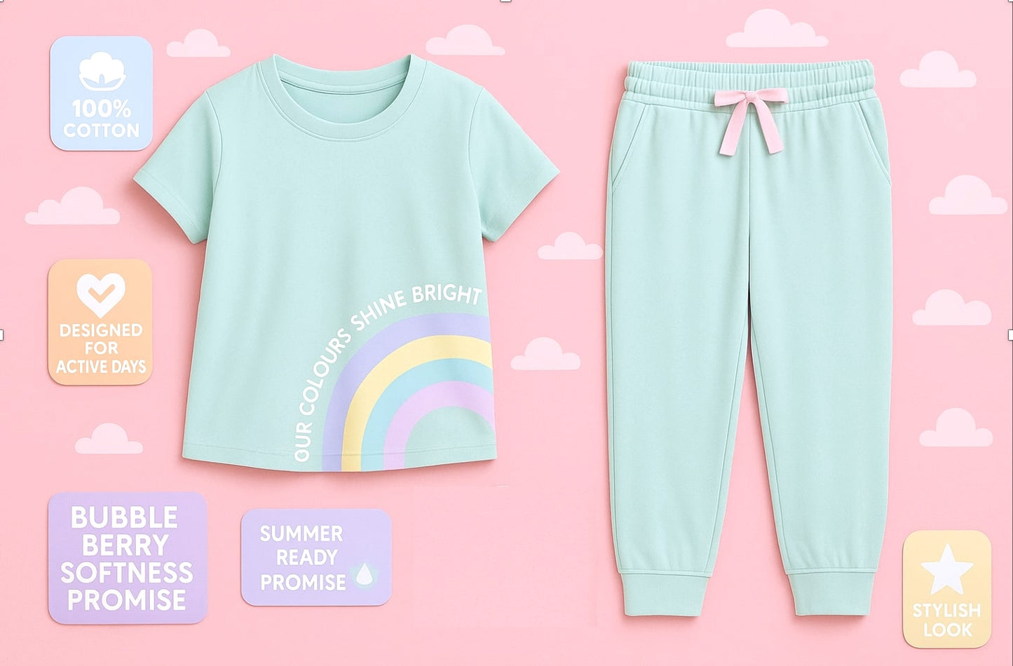 Rainbow Bloom Nightsuit