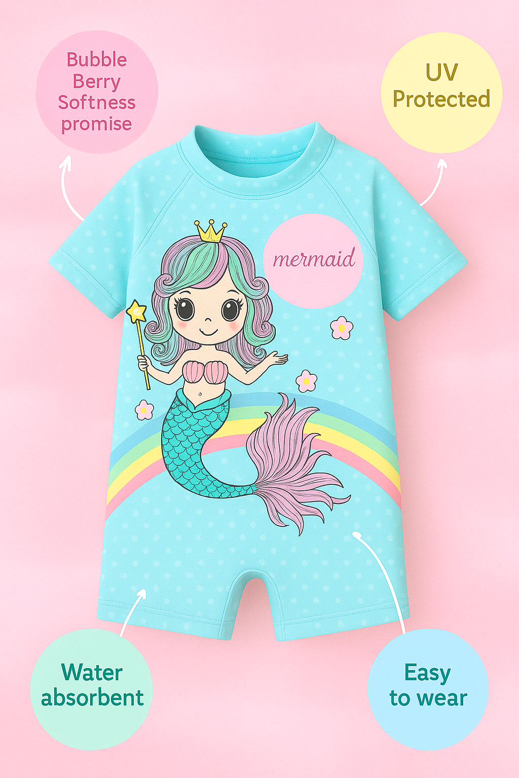 Mini Mermaid Lagoon Swim Suit