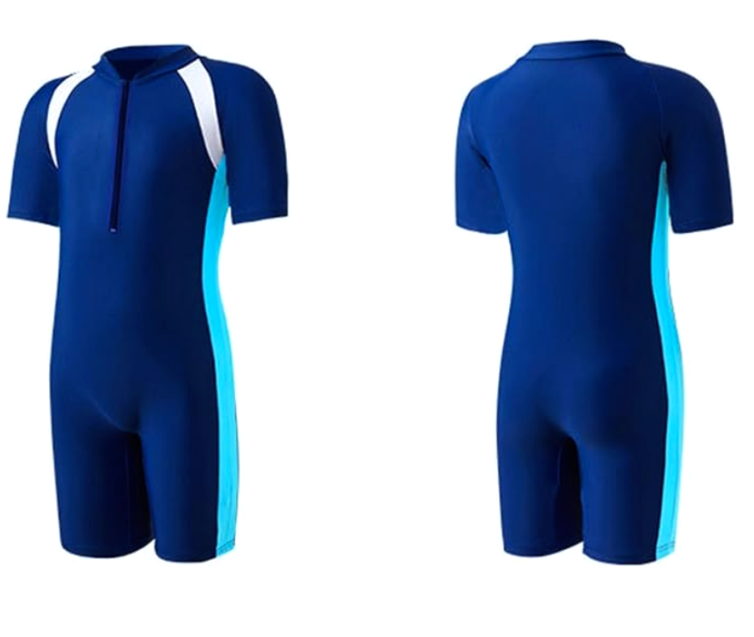 Ocean Dash Zip Swim Suit