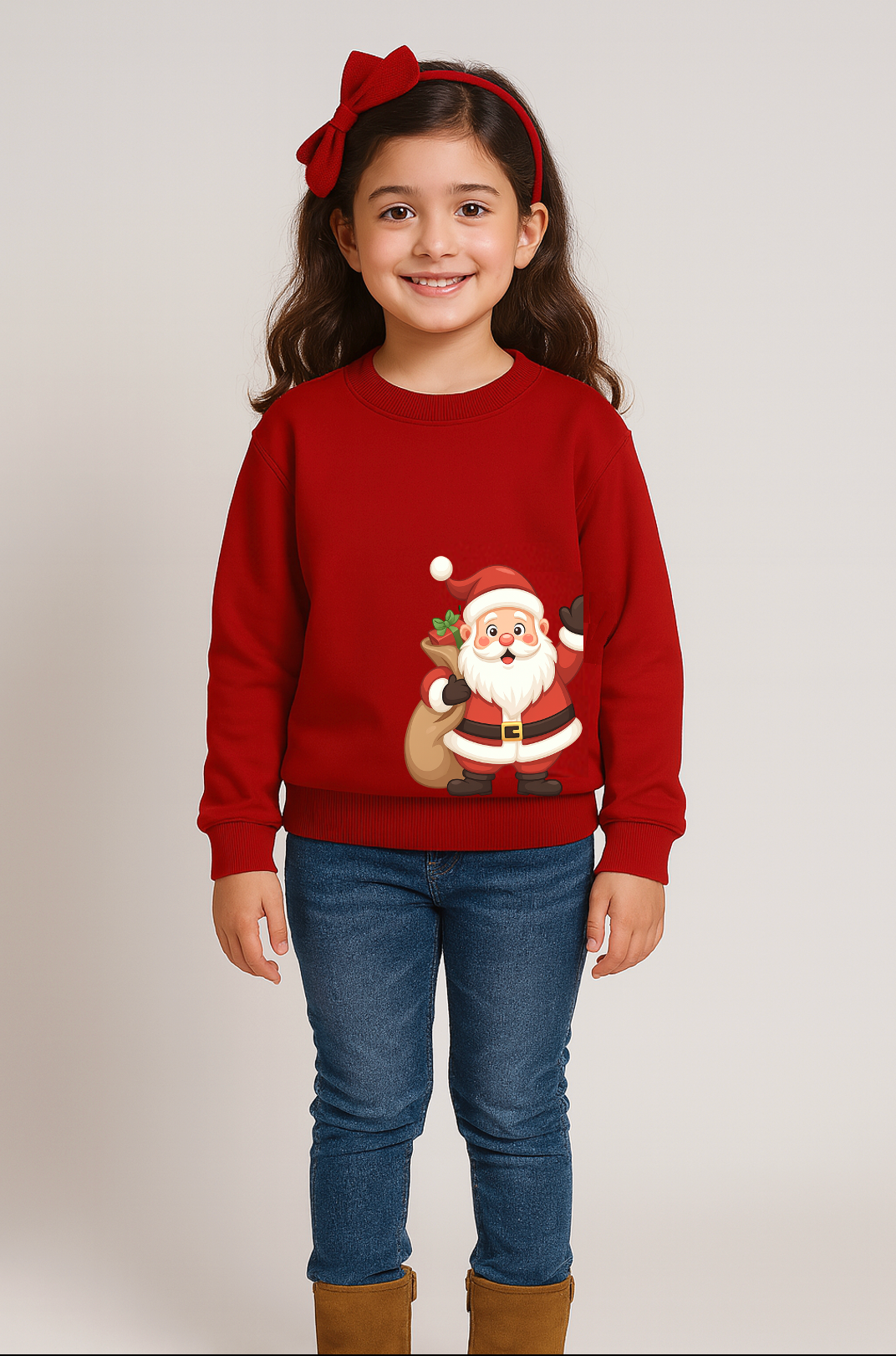 Santa Joy Christmas Winter Sweatshirt