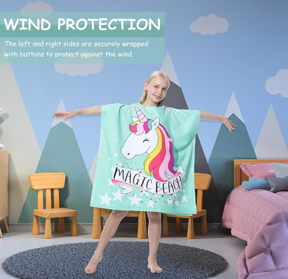 Magic Unicorn Hooded Towel