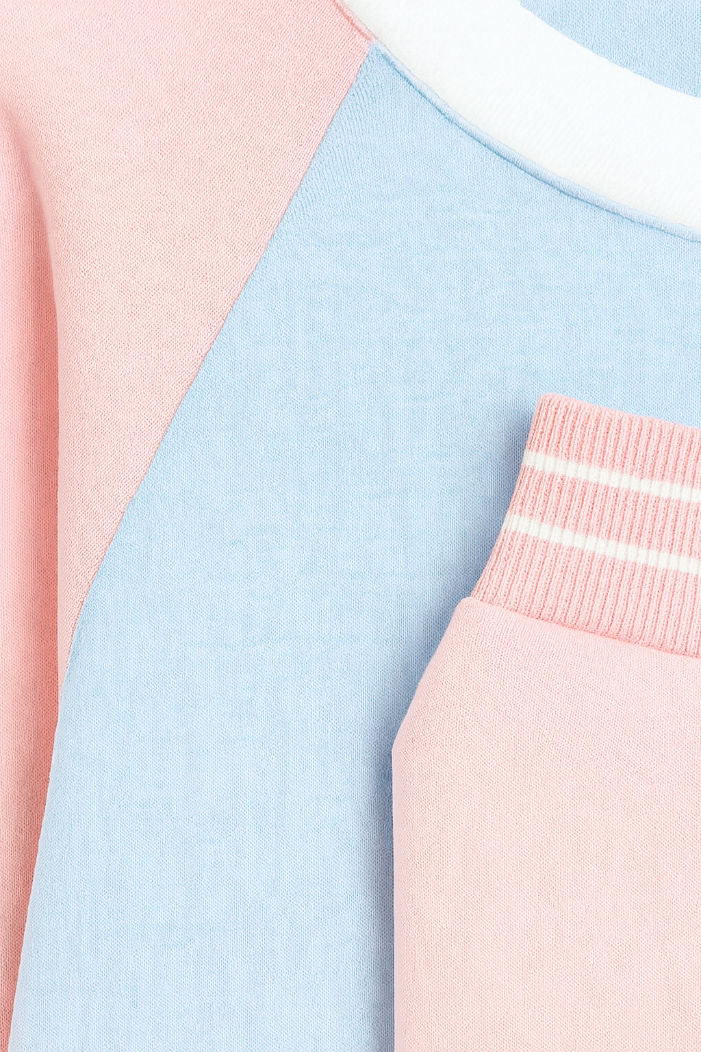 Blush & Sky Heart Winter Sweatshirt