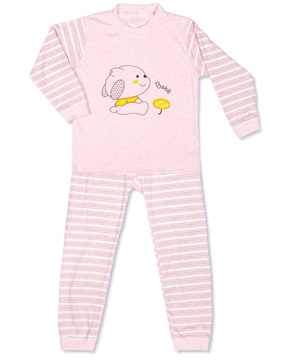 Pink Puppy Sleep Set- Cotton