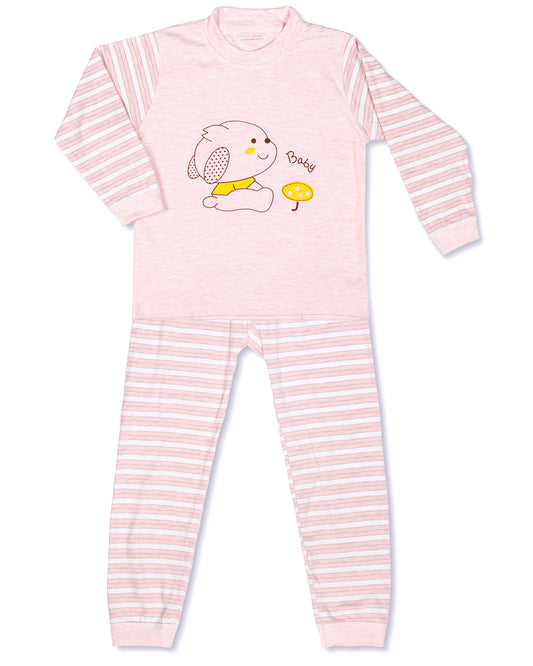 Pink Puppy Sleep Set- Cotton