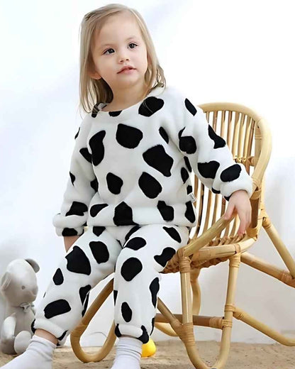 White spots Co-Ord Playsuit- Cool Winters