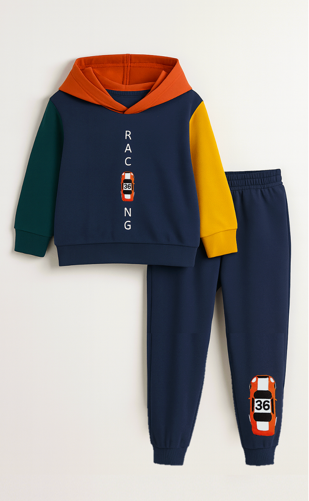 Turbo Racer Winter Hoodie Sweatshirt Set