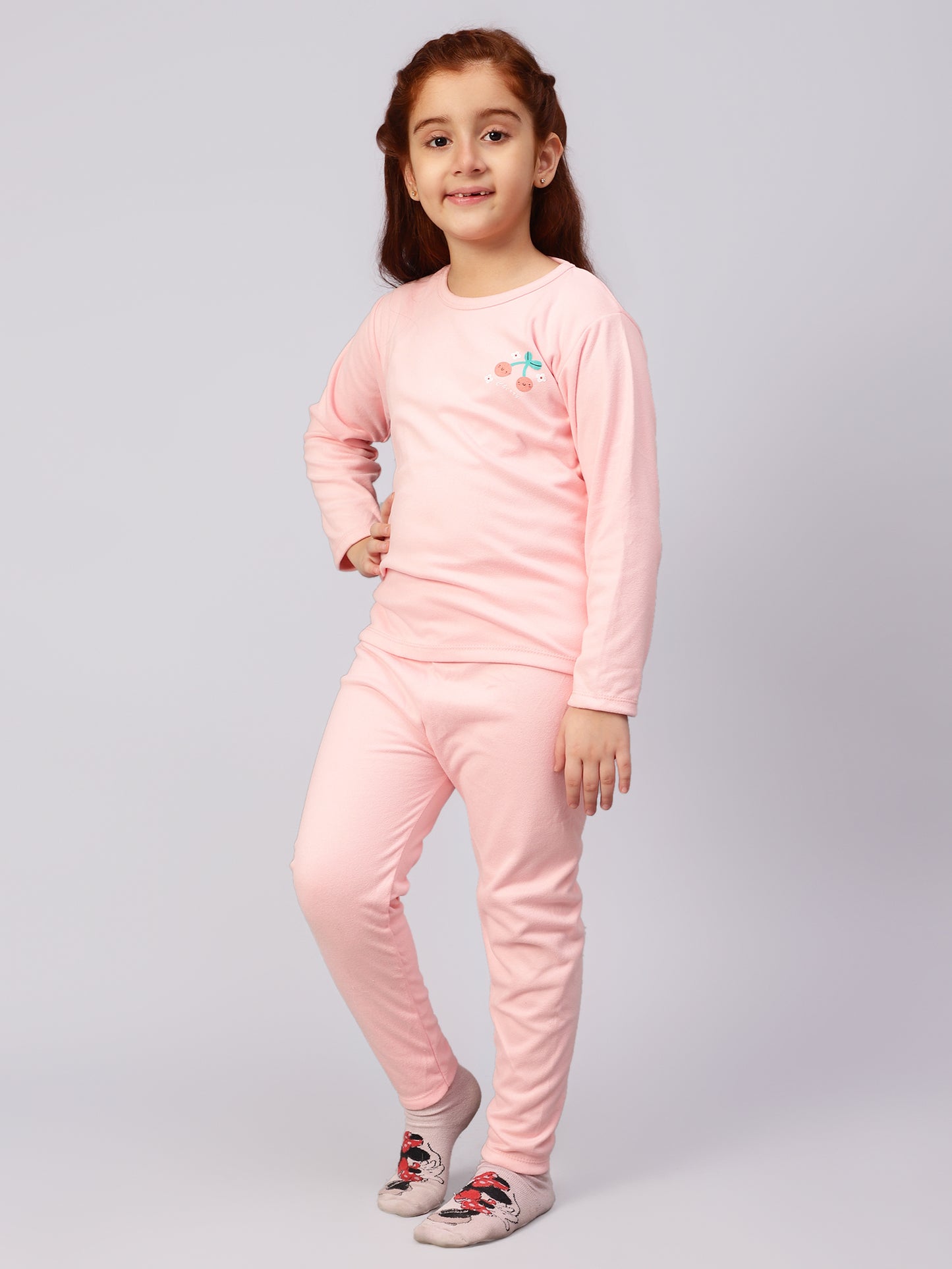 Pink Cherry Sleep Set