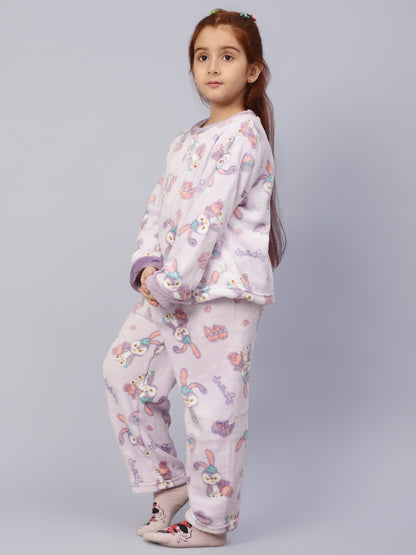 Purple Bear Sleep Set- Warmth in Winters