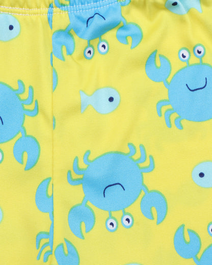 Crab Swim Trunk- Yellow