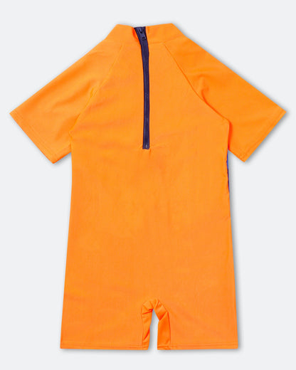 Funny Shark Legsuit- Orange