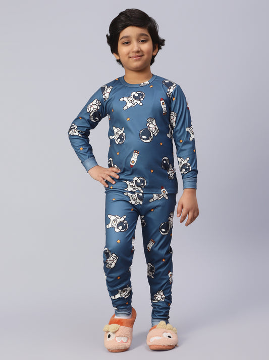 Navy Blue Astro Sleep Set