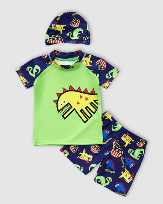 Gamer Dino Swim Set- Green