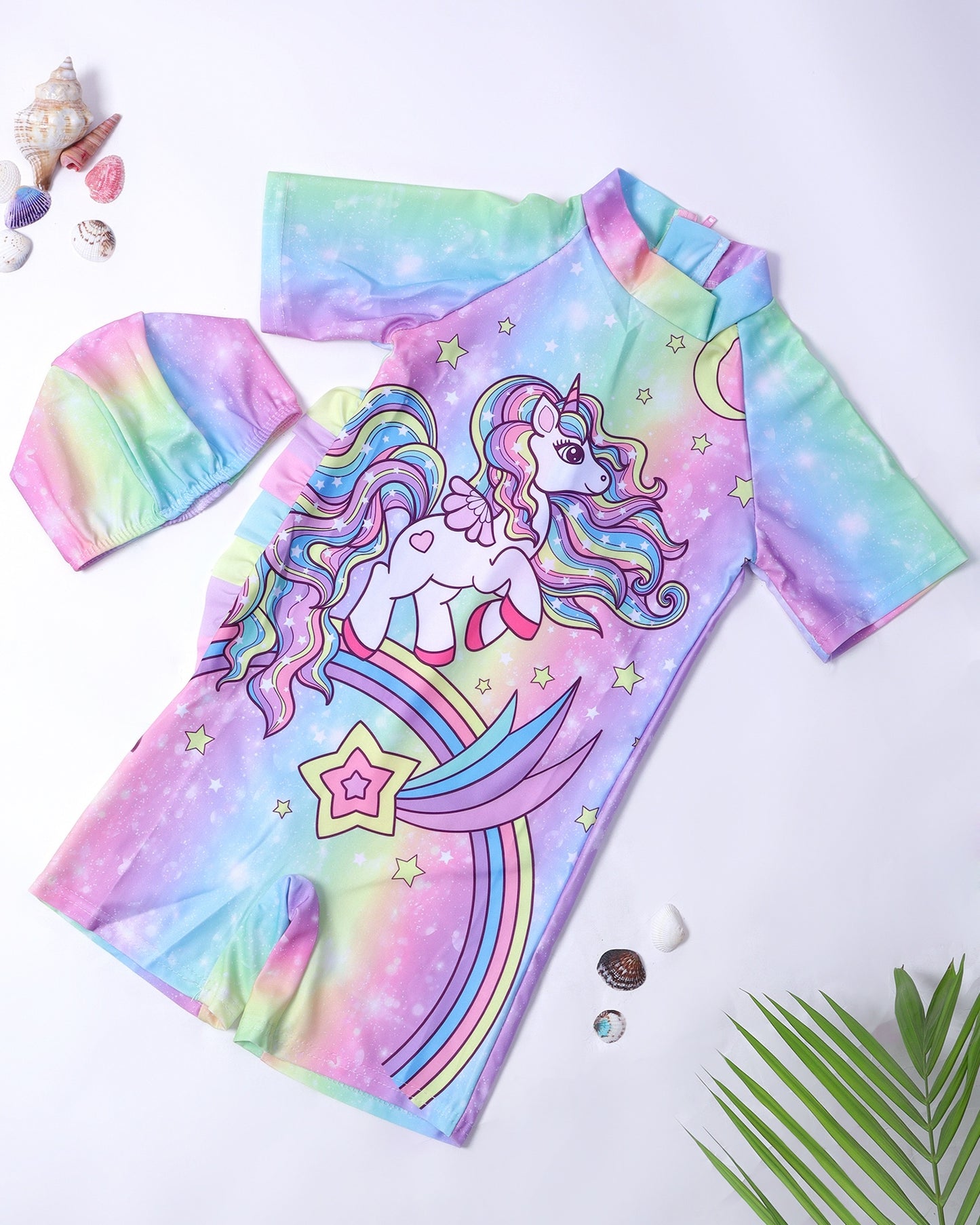 Galaxy Unicorn Legsuit-  Colourful