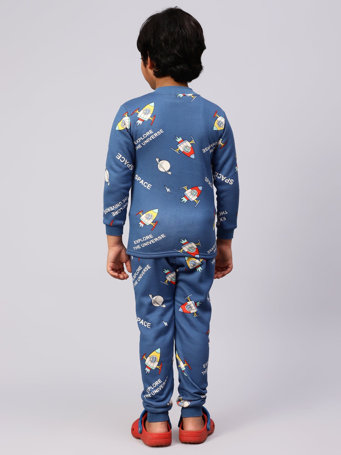 Blue Rocket Sleep Set- Cozy Winters