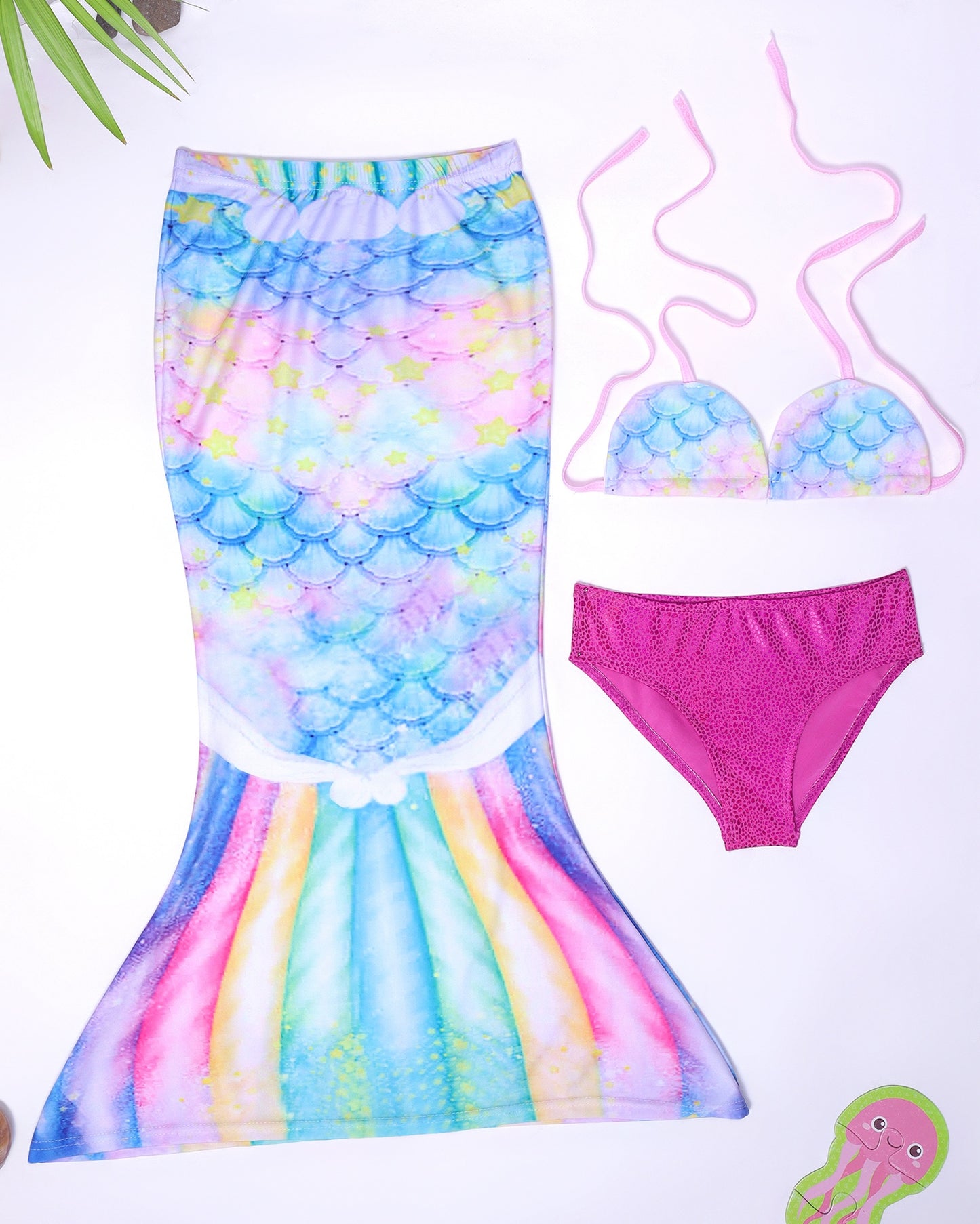 Magical Mermaid Swim Set- Colourful
