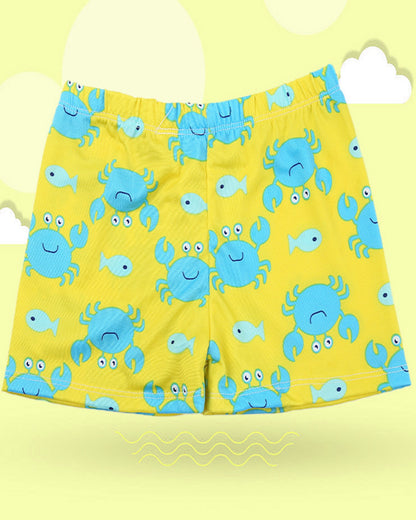 Crab Swim Trunk- Yellow