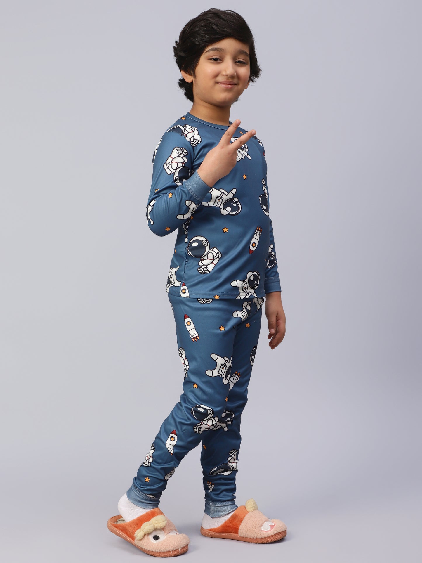 Navy Blue Astro Sleep Set