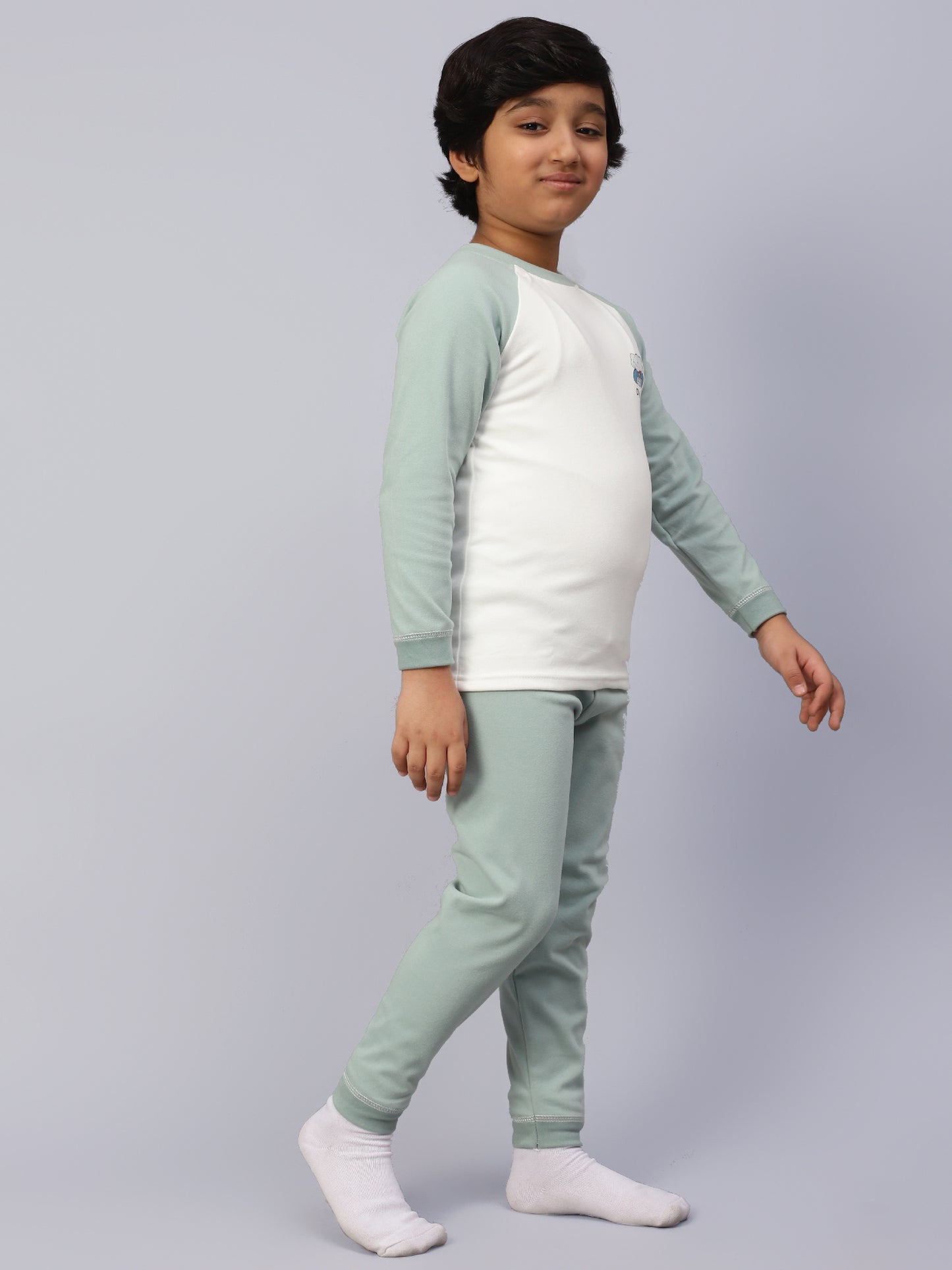 Teal Sporty Sleep Set
